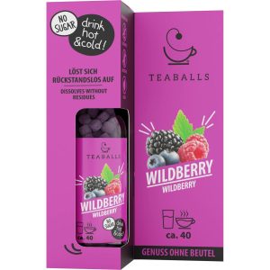 TEABALLS Teaballs Wildberry Black Selection ca. 40 Tassen