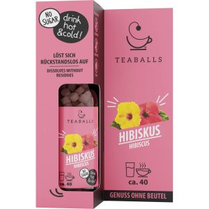 TEABALLS Teaballs Hibiskus Black Selection ca. 40 Tassen