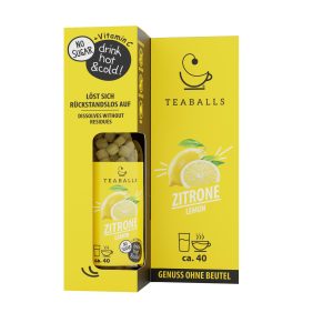 TEABALLS Zitrone ca. 40 Tassen