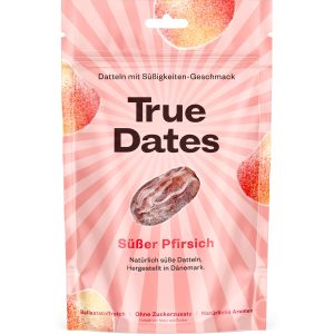 True Gum True Dates Süsse Pfirsich 100 g