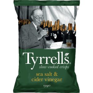 Tyrrell’s Chips Sea Salt und Cider Vinegar 150 g