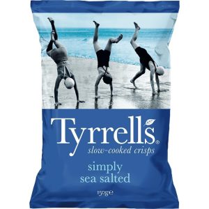 Tyrrell’s Chips Simply Sea salted 150 g