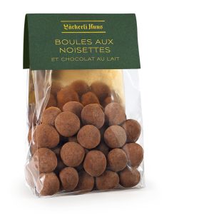 Läckerli Huus Boules aux noisettes et chocolat au lait 160 g
