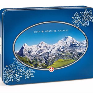 Läckerli Huus Dose Eiger, Mönch, Jungfrau 370 g