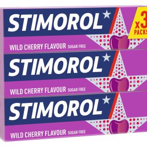 Stimorol Kaugummi Wild Cherry zuckerfrei 3 x 14 g