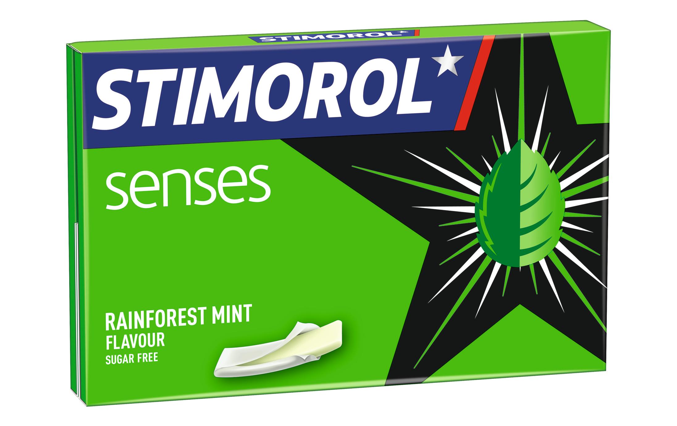 Stimorol Kaugummi Senses Rainforest Mint 23 g