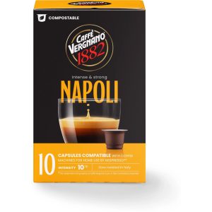 Caffè Vergnano Kaffeekapseln Espresso Napoli 10 Stück