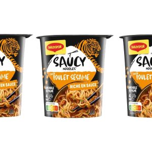 Maggi Fertiggericht Saucy Noodle Sesame Chicken 3 x 75 g