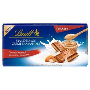 Lindt Tafelschokolade Milch Mandelmus 100 g