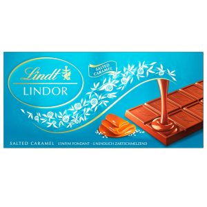 Lindt Tafelschokolade Lindor Salted Caramel 100 g