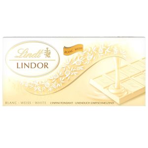Lindt Tafelschokolade Lindor Weiss 100 g