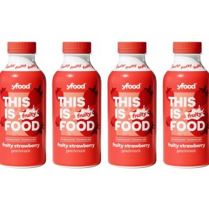 YFOOD Trinkmahlzeit Fruity Strawberry 6 x 500 ml