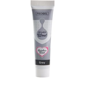Rainbow Dust Lebensmittelfarben-Gel ProGel Grau
