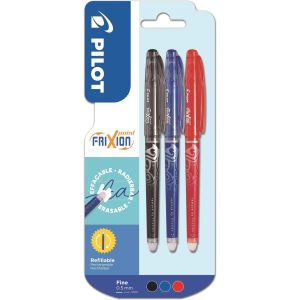 Pilot Rollerball FriXion ball 0.25 mm, Mehrfarbig, 3 Stück