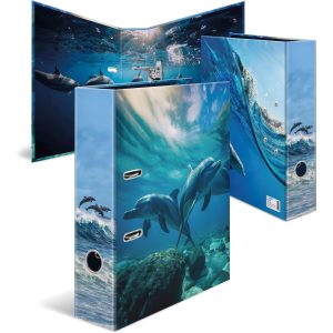 HERMA Motiv-Ordner A4 Delfin 1 Stück
