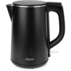 Koenig Wasserkocher Eco Line 1.5 l, Schwarz