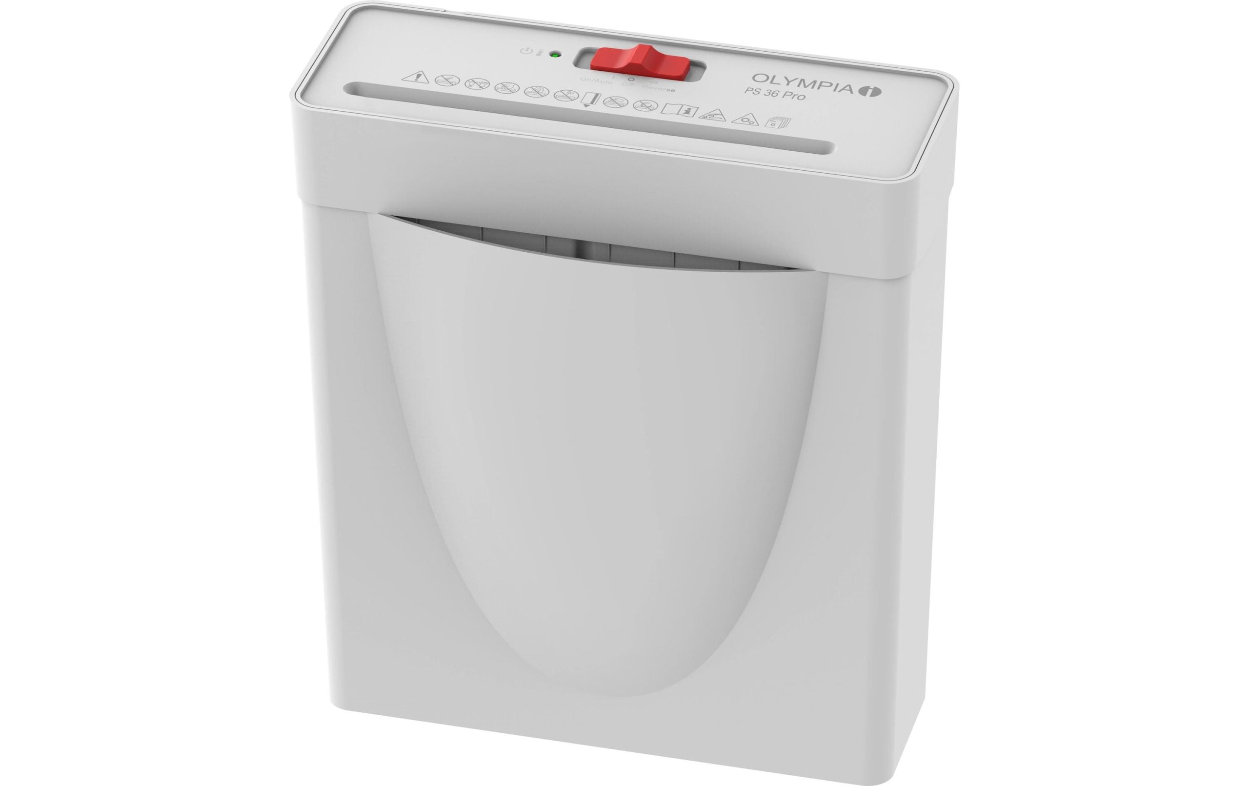 Olympia Aktenvernichter PS 36 Pro, Weiss