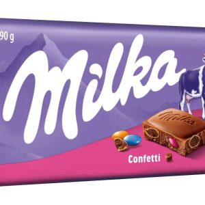 Milka Tafelschokolade Confetti 90 g