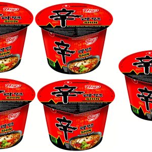Nongshim Nudelsuppe Shin’s Big Cup 5 x 114 g