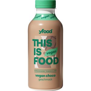 YFOOD Vegane Trinkmahlzeit Choco 500 ml