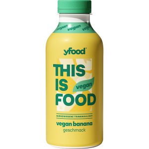 YFOOD Vegane Trinkmahlzeit Banana 500 ml