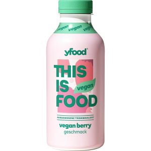 YFOOD Vegane Trinkmahlzeit Berry 500 ml