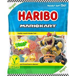 Haribo Gummibonbons Mario Kart Sauer 160 g