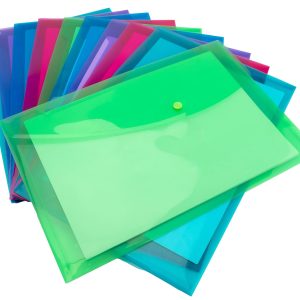 Rapesco Dokumentenmappe Eco GRS A4+ Assortiert, 10 Stück