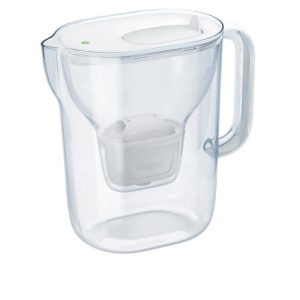 BRITA Wasserfilter Style Essential XL Transparent/Weiss