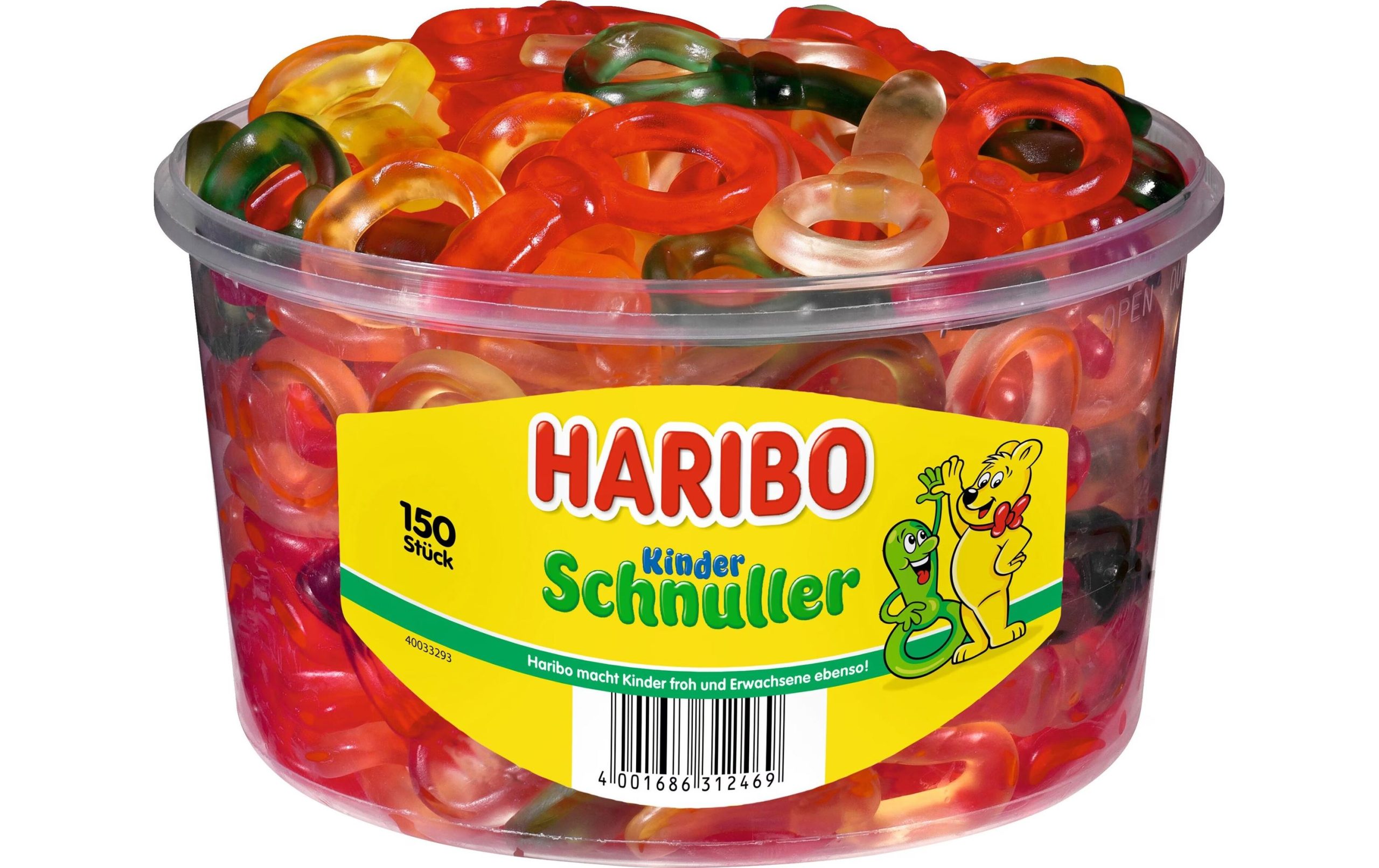 Haribo Int. Dose Kinder Schnuller 1200 g