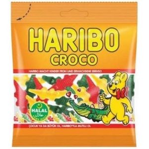 Haribo Int. Gummibonbons HALAL Croco 100 g