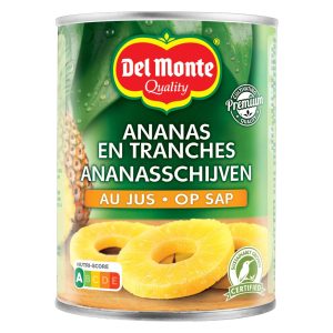 Del Monte Dose Ananas Scheiben in Ananassaft 350 g