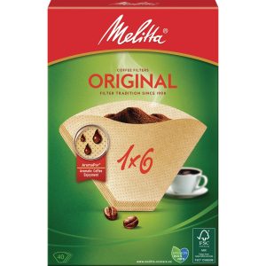Melitta Filtertüte Original 1×6 40 Stück