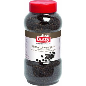 Butty Gewürz Schwarzer Pfeffer ganz 500 g