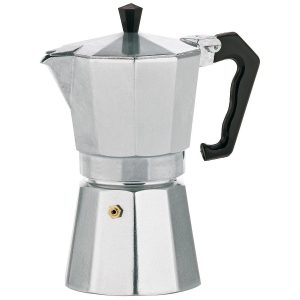 Kela Espressokocher Italia 6 Tassen, Silber