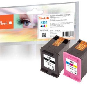 Peach Tintenset HP Nr. 302 (F6U66A/F6U65A)