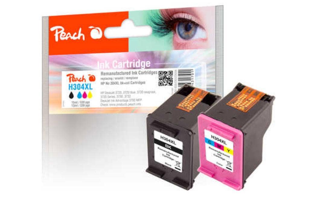 Peach Tintenset HP Nr. 304XL
