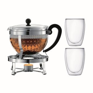 Bodum Tee-Set Chambord  1.3 l, Transparent