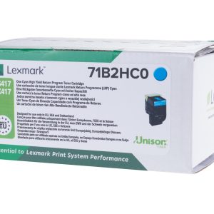 Lexmark Toner 71B2HC0 Cyan