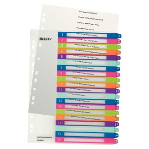 Leitz Register WOW A4 1-20
