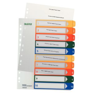 Leitz Register A4 1-10
