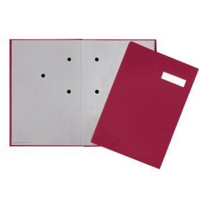 Pagna Unterschriftenmappe mit 20 Fächer, Rot