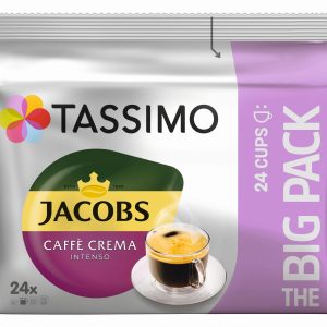 TASSIMO Kaffeekapseln T DISC Jacobs Caffé Crema Intenso 24 Portionen