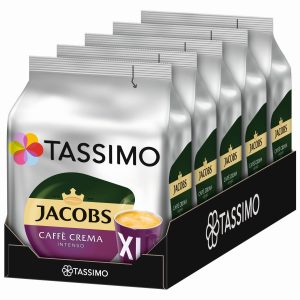 TASSIMO Kaffeekapseln T DISC Jacobs Caffè Crema Intenso 80 Portionen