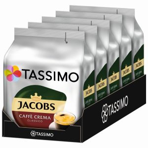 TASSIMO Kaffeekapseln T DISC Jacobs Caffè Crema 80 Portionen