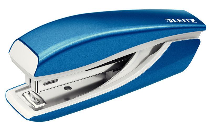 Leitz Heftgerät NeXXt Wow Mini 10 Seiten, Blau