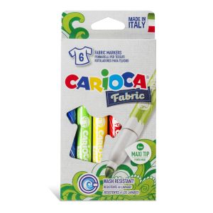 Carioca Textilmarker Fabric 6 Stück