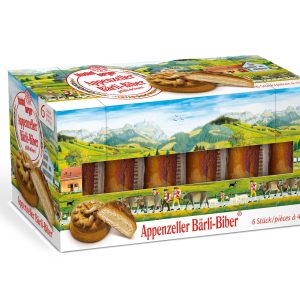 Bischofberger Gebäck Appenzeller Bärli-Biber 6 x 43 g