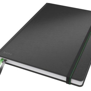 Leitz Notizbuch Notizbuch Complete A4, Liniert, Schwarz