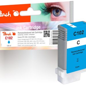 Peach Tinte Canon PFI-102 Cyan